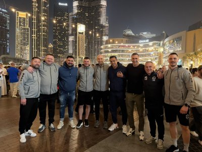 FOTO Nogometa&scaron;i Varaždina na pripremama u Dubaiju koriste slobodno vrijeme za razgledavanje grada