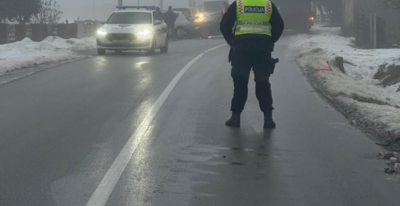 Zbog leda kaos na cestama, policija utvrđuje prekr&scaron;ajnu odgovornost odgovornih za održavanje cesta