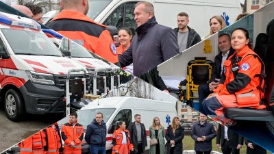FOTO Predstavljena nova vozila i medicinska oprema Nastavnog zavoda za hitnu medicinu