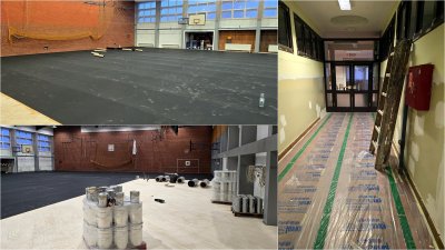 Radovi u dvorani Osnovne &scaron;kole Novi Marof u zavr&scaron;noj fazi