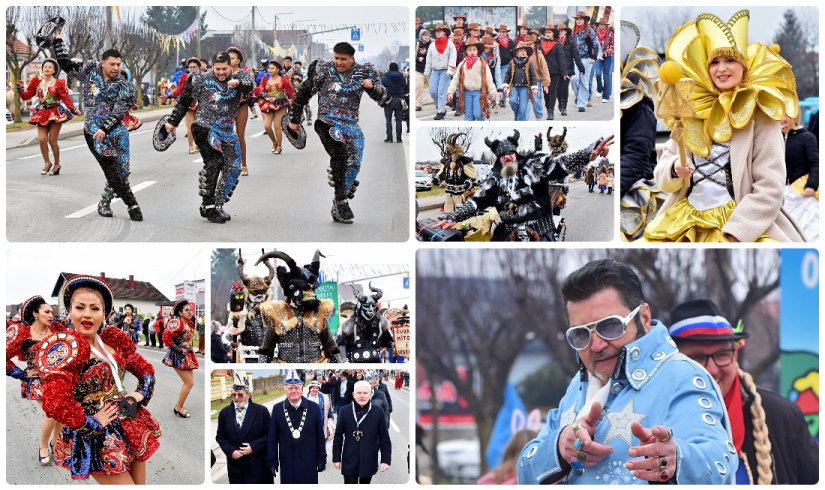FOTO &Scaron;arene maske, veselje i sjajna atmosfera obilježili jubilarni, 10. Međunarodni srakarski fa&scaron;nik!