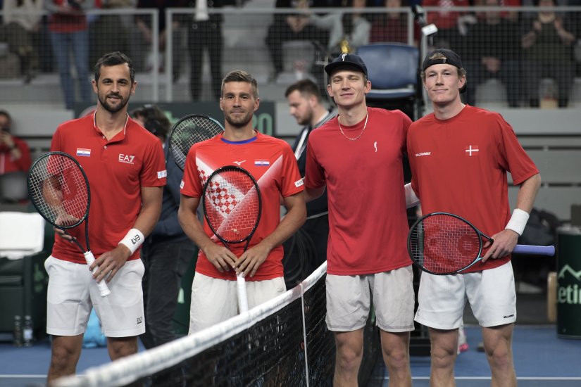 FOTO Pobjedama Pavića i Mektića u paru i Prižmića u singlu pro&scaron;li Dansku u Davis Cup