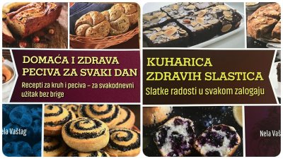 Zdrave slastice i peciva; dođite na promociju kuharica Nele Va&scaron;tag u Medinu &scaron;krinju