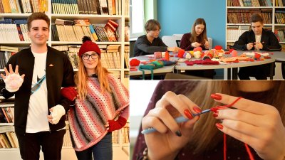 Pletenjem do mentalne ravnoteže: radionica koja je osvojila maturante Elektrostrojarske &scaron;kole