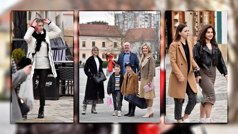 FOTO Centar grada, ove subote i u znaku zaljubljenih...