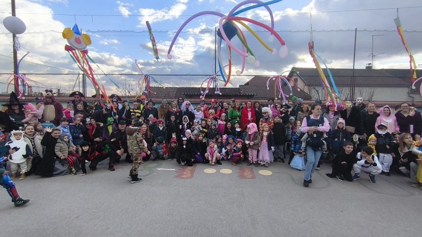 FOTO Maske, tradicija i zajedni&scaron;tvo; Ma&scaron;kare u Dječjem vrtiću Bajka