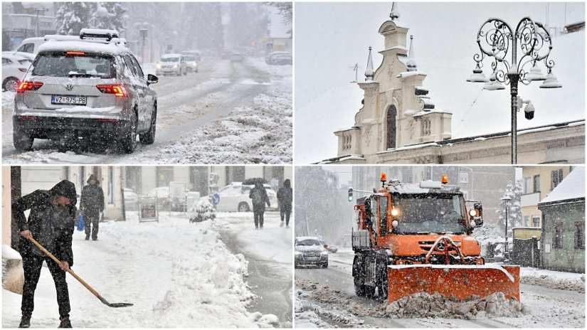 VIDEO, FOTO Snježne radosti opet kucaju na vrata...
