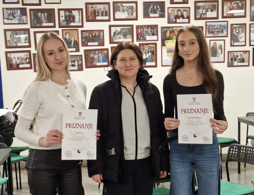 Učenice Srednje &scaron;kole Novi Marof osvojile 2. mjesto na Međužupanijskom izlučnom natjecanju WSC Poduzetni&scaron;tvo