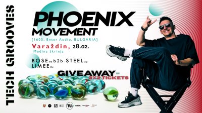 Dijelimo 2x2 ulaznice za Tech Grooves u Medinoj &Scaron;krinji