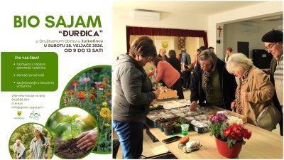 Bio sajam &bdquo;Đurđica&ldquo; ove subote u Jurketincu: razmjena i nabava sjemenja, sadnica i domaćih proizvoda