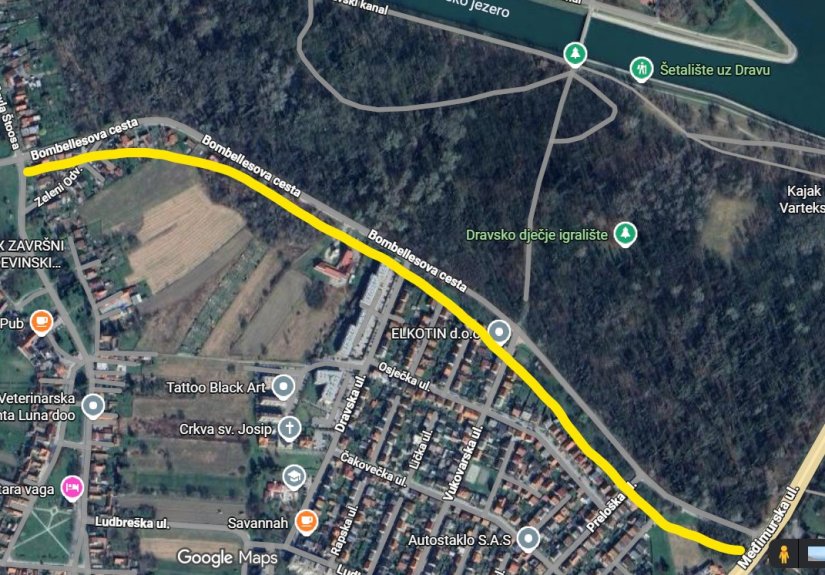 Privremena regulacija prometa i zatvaranje Bombellesove ceste radi uklanjanja stabala