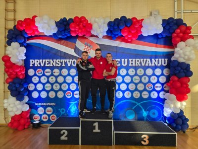 Kain Žugec, Ivan Ratković i Dario Majcog viceprvaci Hrvatske u hrvanju