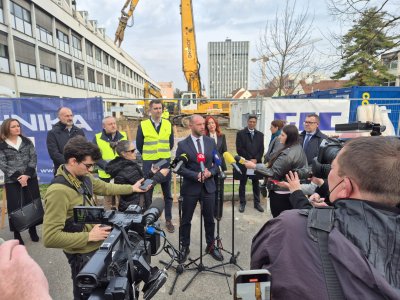 FOTO Ministar Habijan svečano otvorio radove na nadogradnji i energetskoj obnovi zgrade suda u Varaždinu