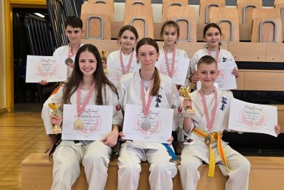 Tri zlatne i četiri srebrne medalje za Goju Ryu Karate Do Kluba &bdquo;AIK&rdquo; iz Varaždinskih Toplica