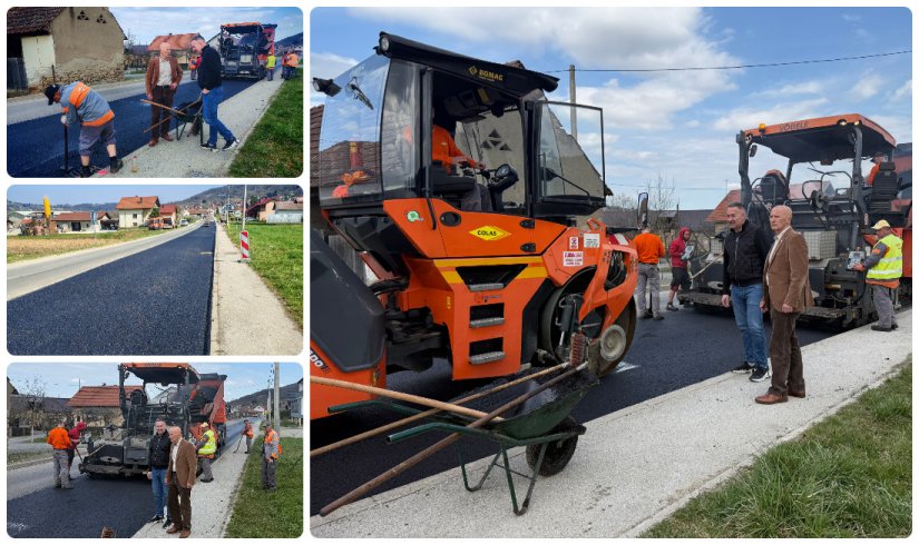 LJUBE&Scaron;ĆICA Radovi na izgradnji sustava odvodnje i proči&scaron;ćavanja otpadnih voda pri kraju