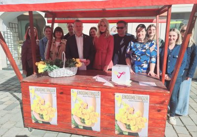 Održana akcija Dan žutih ruža - akcija o podizanju svijesti o endometriozi