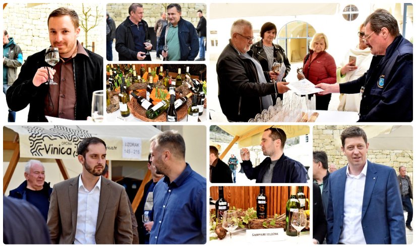 FOTO Vinogradari okupirali atrij dvorca Opeka na izložbi vina: čija su najbolja?