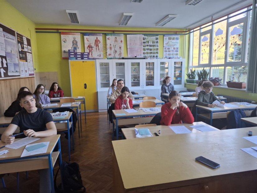 U O&Scaron; Beletinec održano županijsko natjecanje iz engleskog jezika