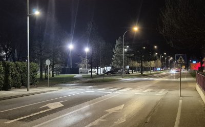 Na molbu učenika Gospodarske &scaron;kole Grad Varaždin postavio svjetiljke na pje&scaron;ački prijelaz