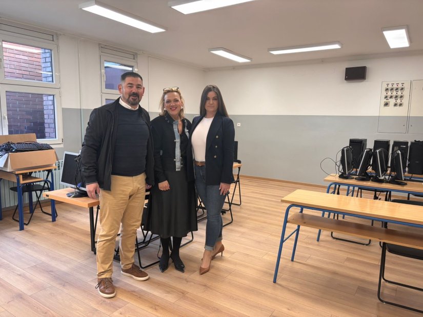 Nova informatička oprema za učenike IV. osnovne &scaron;kole Varaždin