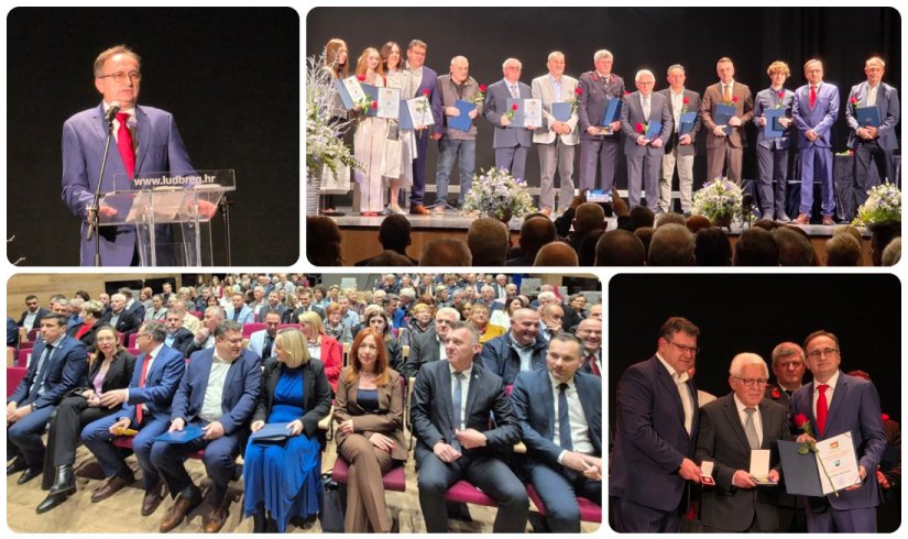 Svečanom sjednicom Grad Ludbreg proslavio svoj dan: "Vrijedan rad čini čuda"