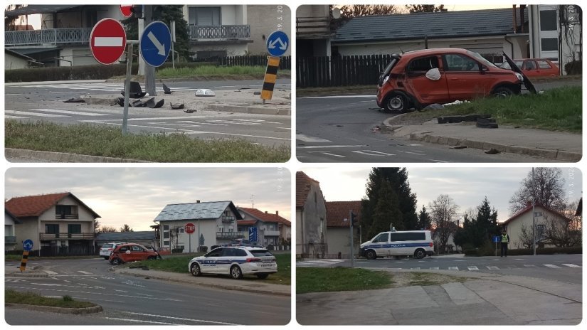 U nesreći u Turčinu ozlijeđen 48-godi&scaron;nji vozač