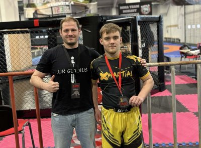 Dino Foder najbolji u kategoriji do 66 kilograma na Cage Grappling Virovitica International Open