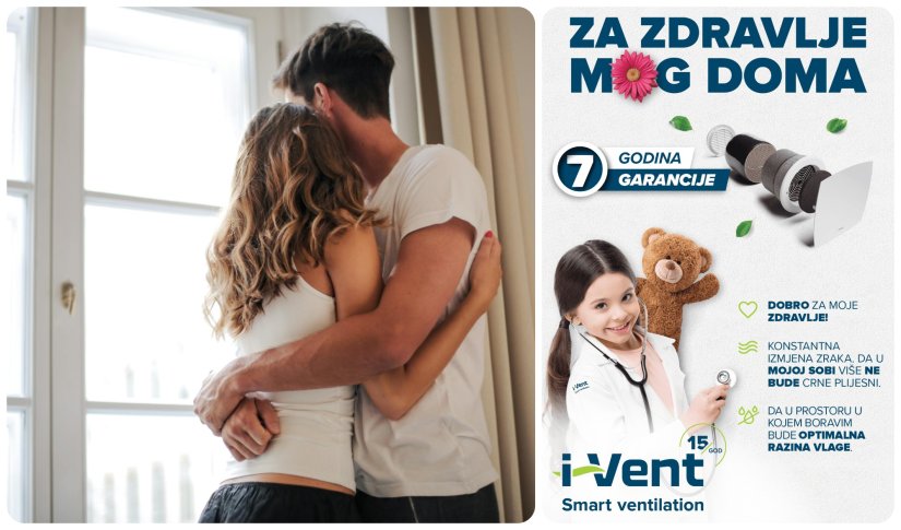 I-VENT Rije&scaron;ite se zauvijek vlage i plijesni!