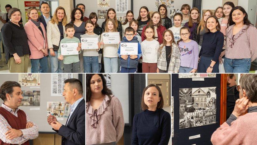 FOTO Mladi umjetnici oživjeli ba&scaron;tinu: otvorena izložba "Cehovski cimer"