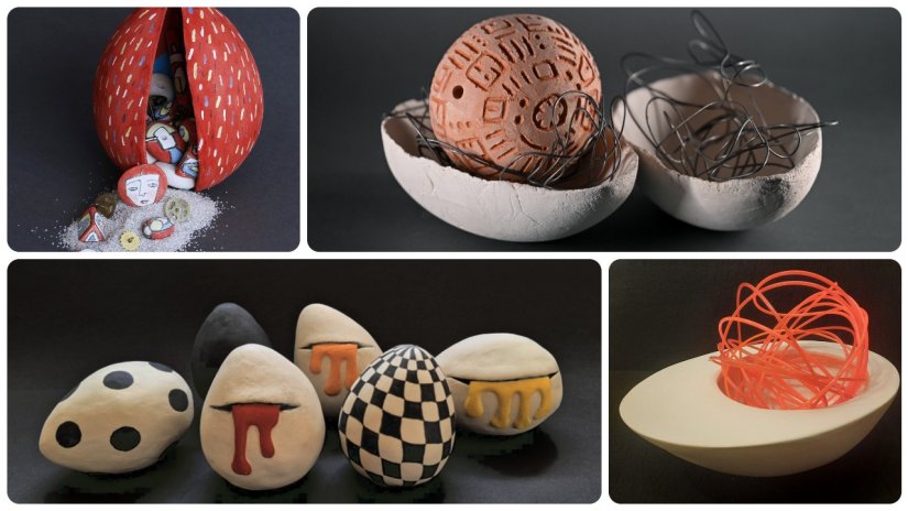 KERAMEIKON U Galeriji K10 otvorenje izložbe "Jaje kao spremi&scaron;te memorija"