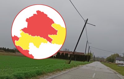Vjetar ne posustaje, zbog kvara na dalekovodu bez struje naselja u okolici Varaždina