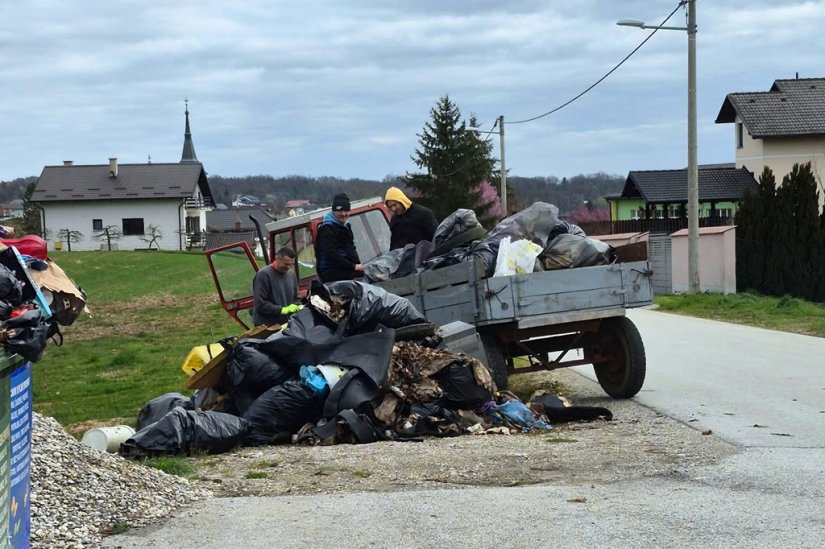 FOTO Brojni mje&scaron;tani odazvali se akciji zelene čistke te općinu Klenovnik učinili či&scaron;ćom