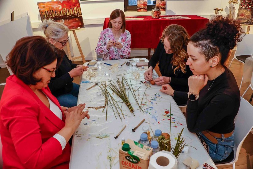 U Muzeju planinarstva održana radionica oslikavanja pisanica voskom i setincem