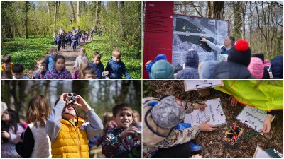FOTO "Mladi čuvari: nova generacija": Vrtićarci u Dravskoj park-&scaron;umi istražili tajne ptičjeg svijeta