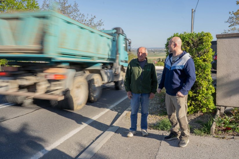ŽIVOT UZ BUKU KAMIONA Zbog buke, lupanja i kočenja ne možemo normalno živjeti