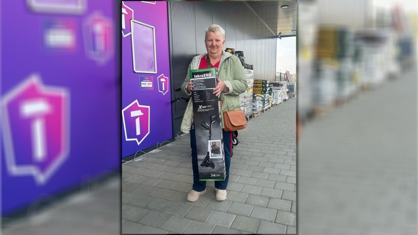 Sretna dobitnica preuzela dobitak tijekom Vrtnog sajma