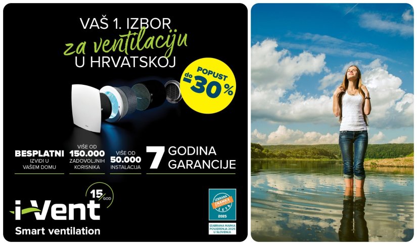 I-VENT &ldquo;Prozračimo Hrvatsku&rdquo; - za život bez vlage i plijesni