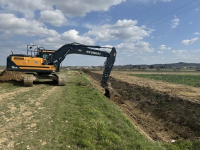 U tijeku či&scaron;ćenje i uređenje potoka i kanala na vi&scaron;e lokacija diljem općine Jalžabet