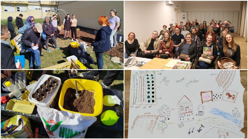 "Mladi za Marof" u suradnji s Eko grupom O&Scaron; Novi Marof kreirali "Vrt nove generacije"