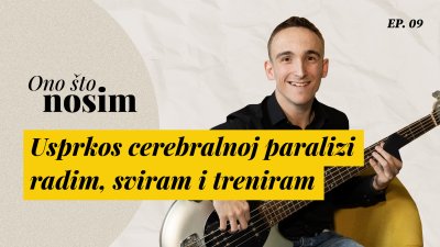 "Usprkos cerebrealnoj paralizi radim, sviram i treniram"