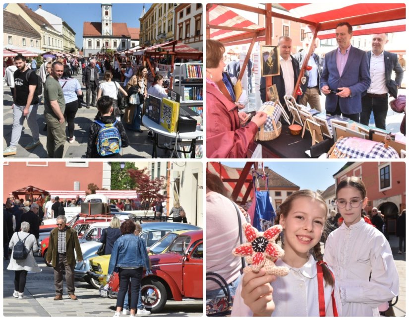 FOTO Udruženje hrvatskih obrtnika Varaždin organiziralo 21. Obrtnički ulični sajam