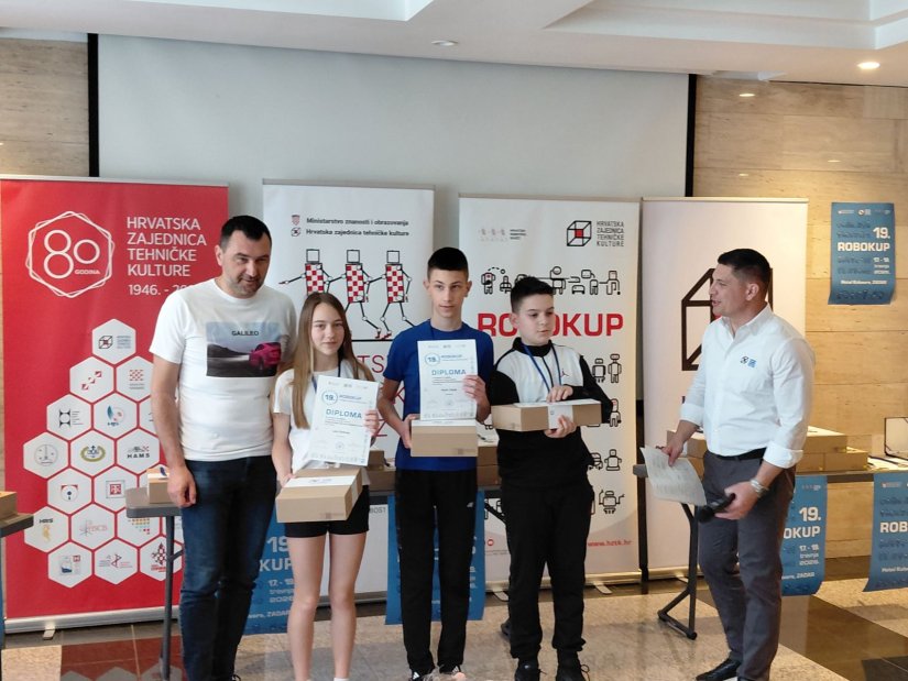 Na državnom natjecanju Robokup 2026 članovi ludbre&scaron;kog Kluba tehnike osvojili broncu