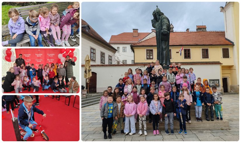 FOTO Uzbudljiv dan za mali&scaron;ane iz cestičkog vrtića: istraživali, upoznali znamenitosti i primili Grgura za palac!