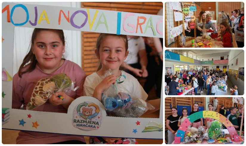 FOTO "Sretne igračke za sretan planet&ldquo; - razmjenom igračaka do zelenije budućnosti