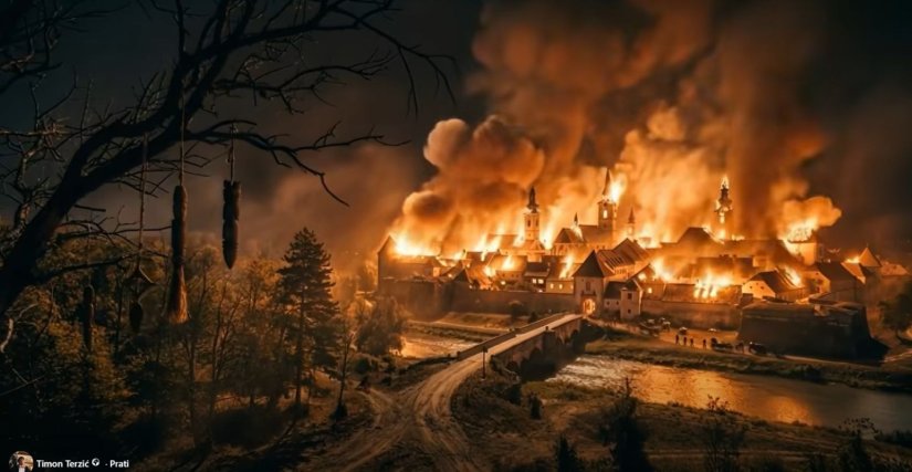 O katastrofalnom požaru, nakon kojeg je Varaždin prestaje biti prijestolnica Hrvatske &ndash; serija!?