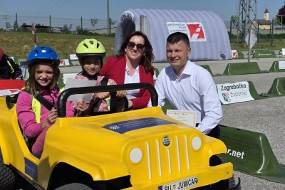 FOTO Održan Program prometne kulture za najmlađe kod O&Scaron; Petar Zrinski Jalžabet