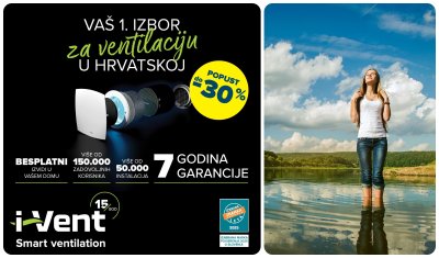 I-VENT Prodi&scaron;ite punim plućima u svome domu!