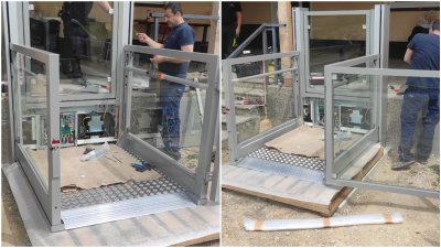 Na dru&scaron;tvenom domu u Gačicama izgrađena platforma za lak&scaron;i prilaz osobama s invaliditetom