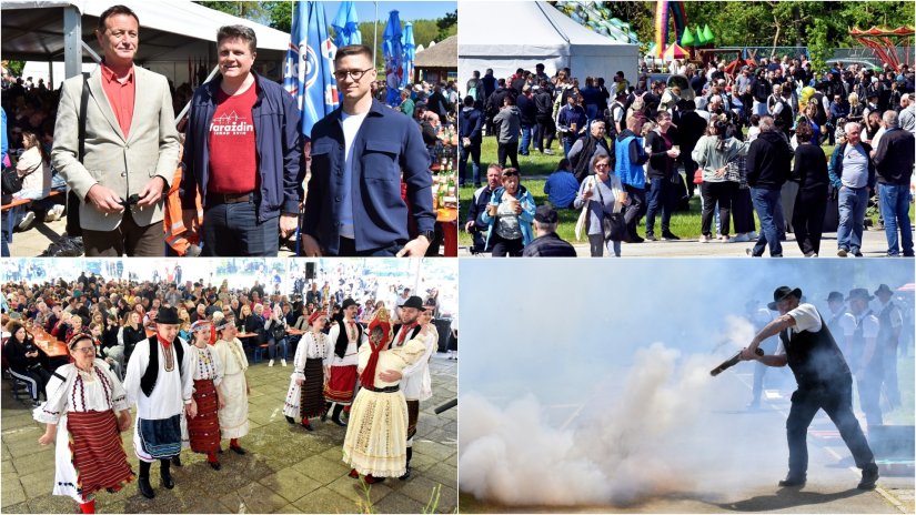 FOTO Sunčani dan izmamio ljude na proslavu Međunarodnog praznika rada na dravskom kupali&scaron;tu
