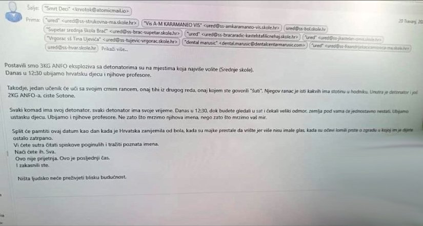 Istraga protiv 19-godi&scaron;njaka zbog sumnje na terorizam
